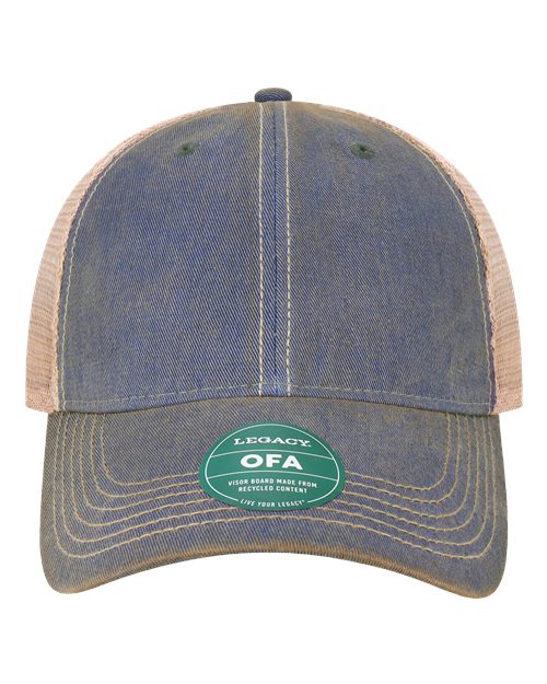 LEGACY Old Favorite Trucker Cap - OFA - EMBROIDERED