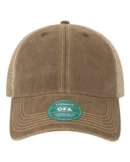 LEGACY Old Favorite Trucker Cap - OFA - EMBROIDERED