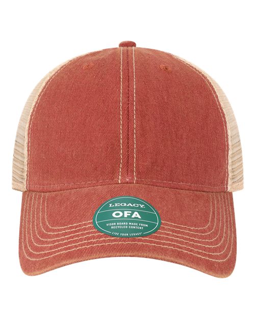 LEGACY Old Favorite Trucker Cap - OFA - EMBROIDERED