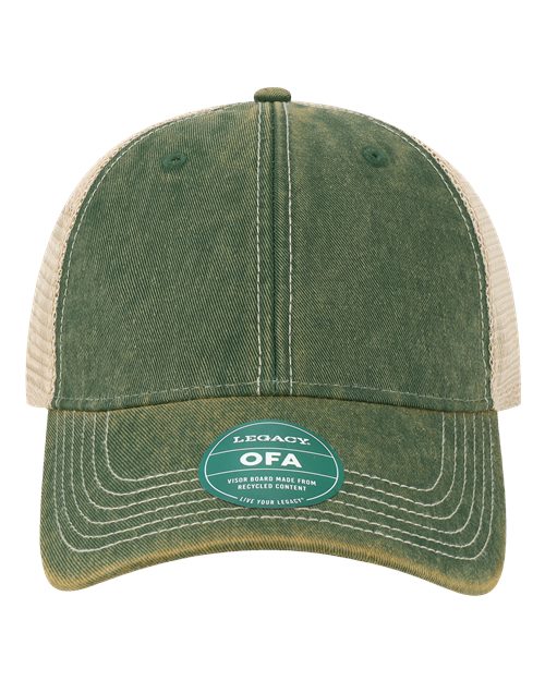 LEGACY Old Favorite Trucker Cap - OFA - EMBROIDERED