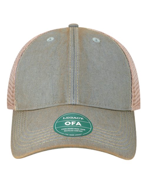 LEGACY Old Favorite Trucker Cap - OFA - EMBROIDERED