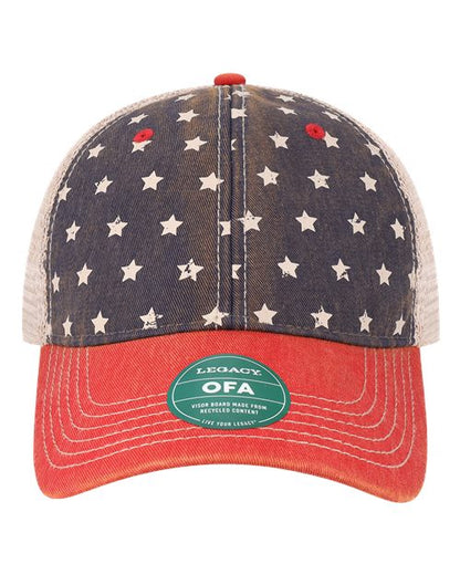 LEGACY Old Favorite Trucker Cap - OFA - EMBROIDERED