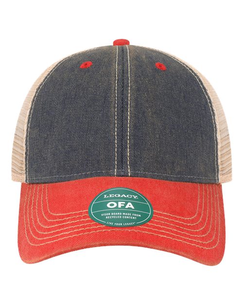 LEGACY Old Favorite Trucker Cap - OFA - EMBROIDERED