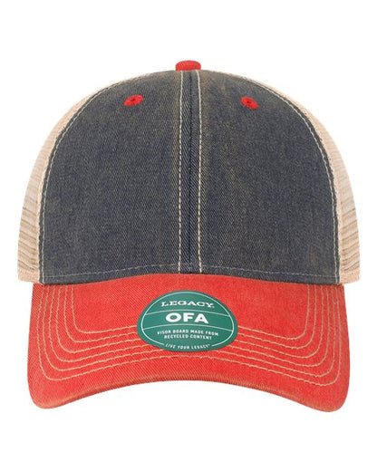 LEGACY Old Favorite Trucker Cap - OFA - EMBROIDERED