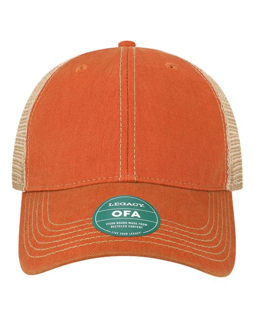 LEGACY Old Favorite Trucker Cap - OFA - EMBROIDERED
