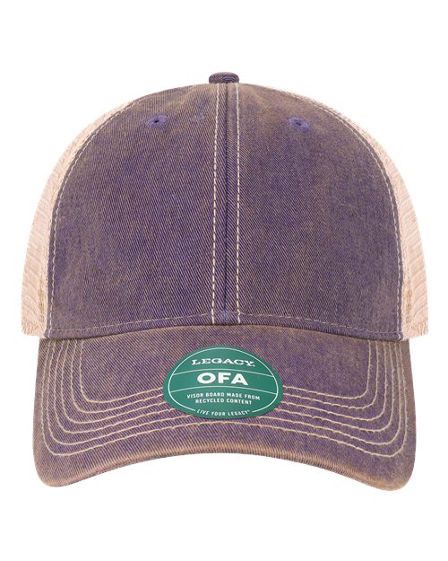 LEGACY Old Favorite Trucker Cap - OFA - EMBROIDERED