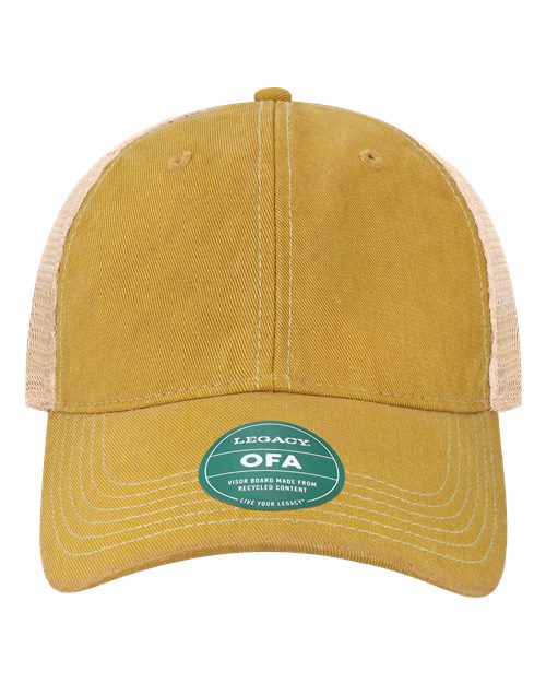 LEGACY Old Favorite Trucker Cap - OFA - EMBROIDERED