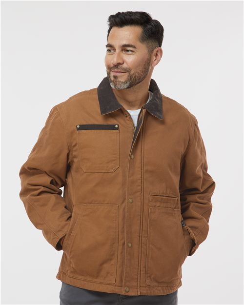 DRI DUCK Men's Tall Rambler Boulder Cloth Jacket - 5091T - EMBROIDERED