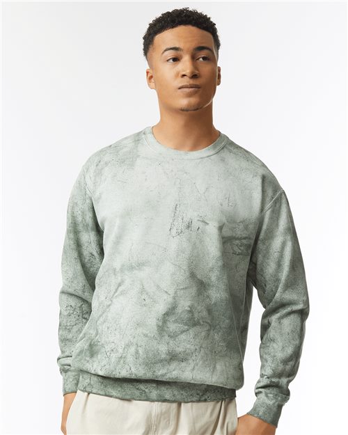 Comfort Colors Unisex Colorblast™ Crewneck Sweatshirt - 1545 - EMBROIDERED