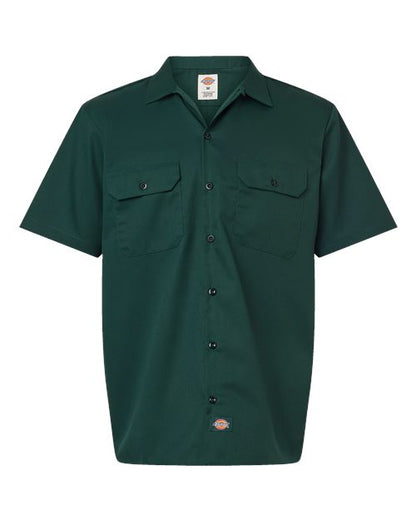 Dickies Men's Short Sleeve Work Shirt - 2574 - EMBROIDERED