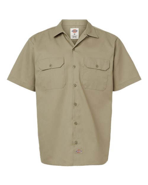Dickies Men's Short Sleeve Work Shirt - 2574 - EMBROIDERED