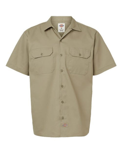 Dickies Men's Short Sleeve Work Shirt - 2574 - EMBROIDERED
