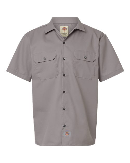 Dickies Men's Short Sleeve Work Shirt - 2574 - EMBROIDERED