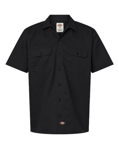 Dickies Men's Tall Short Sleeve Work Shirt - 2574T - EMBROIDERED