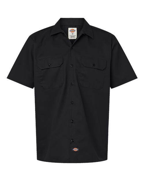 Dickies Men's Tall Short Sleeve Work Shirt - 2574T - EMBROIDERED