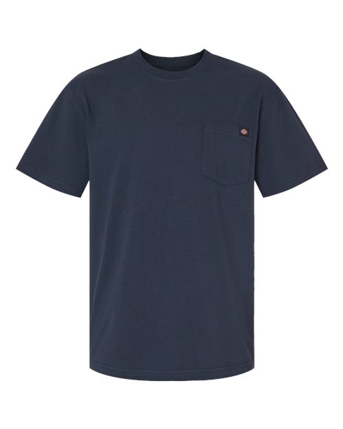 Dickies Men's Tall Traditional Heavyweight T-Shirt - WS50-DT - EMBROIDERED