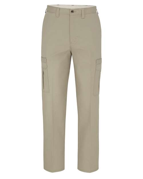 Dickies Men's Extended Sizes Premium Industrial Cargo Pants - LP72EXT - EMBROIDERED