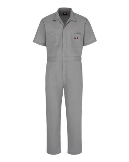 Dickies Men's Tall Short Sleeve Coverall - 3339T - EMBROIDERED