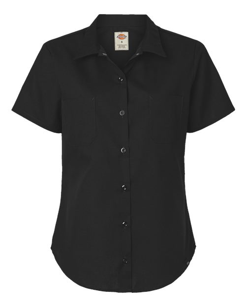 Dickies Women's Industrial Short Sleeve Work Shirt - 5350 - EMBROIDERED