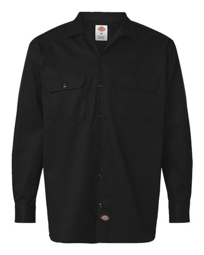 Dickies Men's Long Sleeve Work Shirt - 5574 - EMBROIDERED