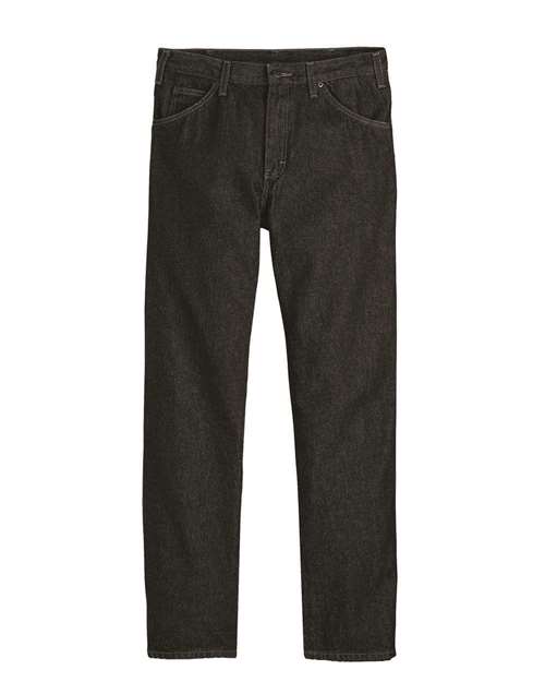 Dickies Men's Extended Sizes Industrial Jeans - C993EXT - EMBROIDERED
