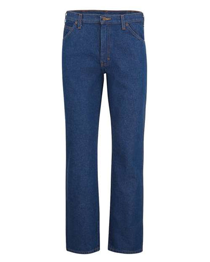 Dickies Men's Extended Sizes Industrial Jeans - C993EXT - EMBROIDERED