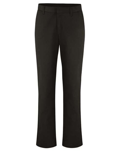 Dickies Women's Industrial Flat Front Pants - FP92 - EMBROIDERED