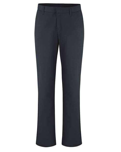 Dickies Women's Industrial Flat Front Pants - FP92 - EMBROIDERED