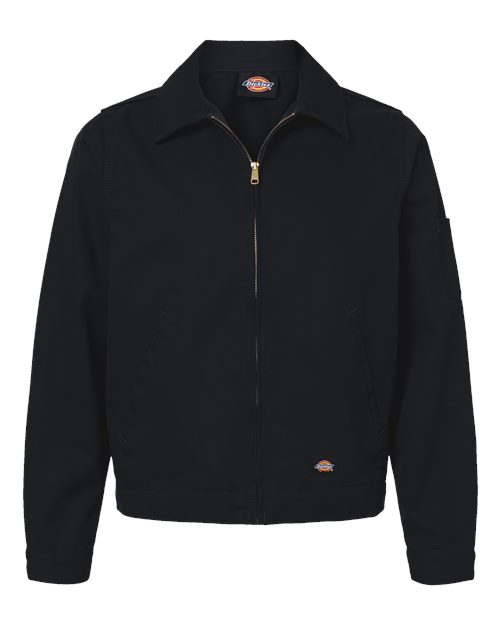 Dickies Men's Unlined Industrial Eisenhower Jacket - JT78 - EMBROIDERED