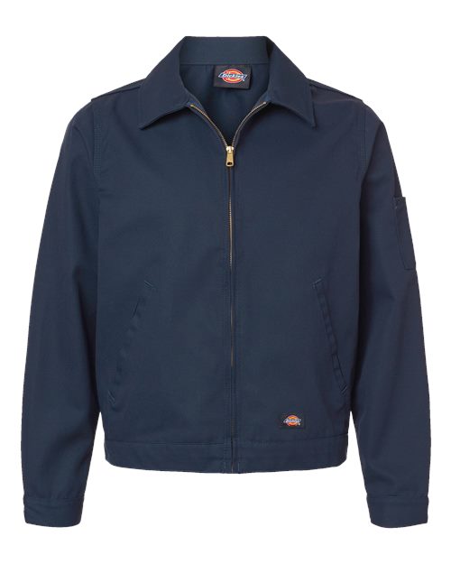 Dickies Men's Unlined Industrial Eisenhower Jacket - JT78 - EMBROIDERED