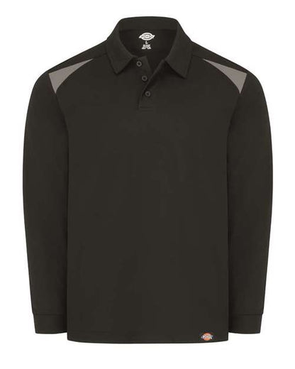 Dickies Men's Team Performance Long Sleeve Shirt - LL66 - EMBROIDERED