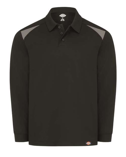 Dickies Men's Team Performance Long Sleeve Shirt - LL66 - EMBROIDERED