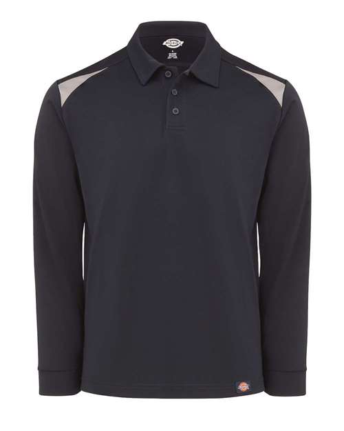 Dickies Men's Team Performance Long Sleeve Shirt - LL66 - EMBROIDERED