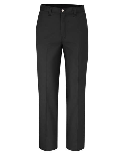 Dickies Men's Extended Sizes Premium Industrial Flat Front Comfort Waist Pants - LP70EXT - EMBROIDERED