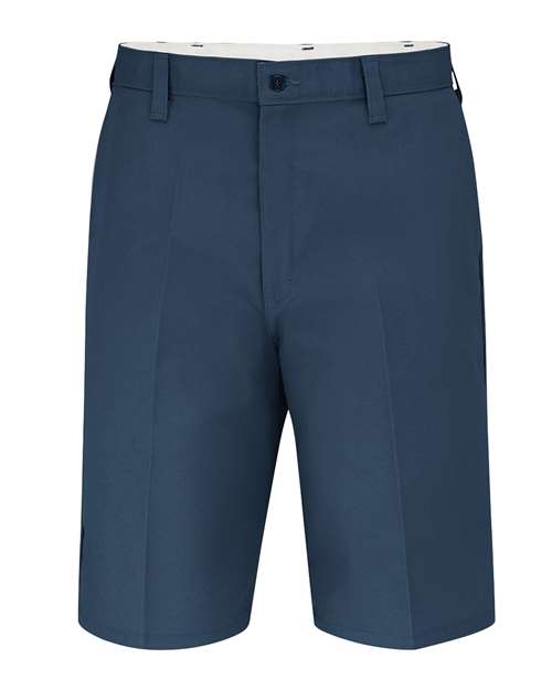 Dickies Men's 11" Industrial Flat Front Shorts - LR30 - EMBROIDERED