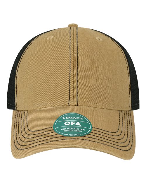 LEGACY Old Favorite Trucker Cap - OFA - EMBROIDERED