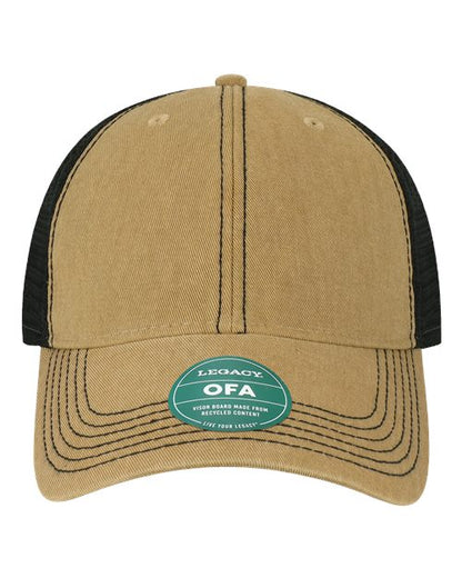 LEGACY Old Favorite Trucker Cap - OFA - EMBROIDERED