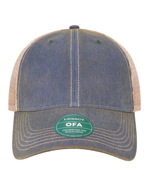 LEGACY Old Favorite Trucker Cap - OFA - EMBROIDERED