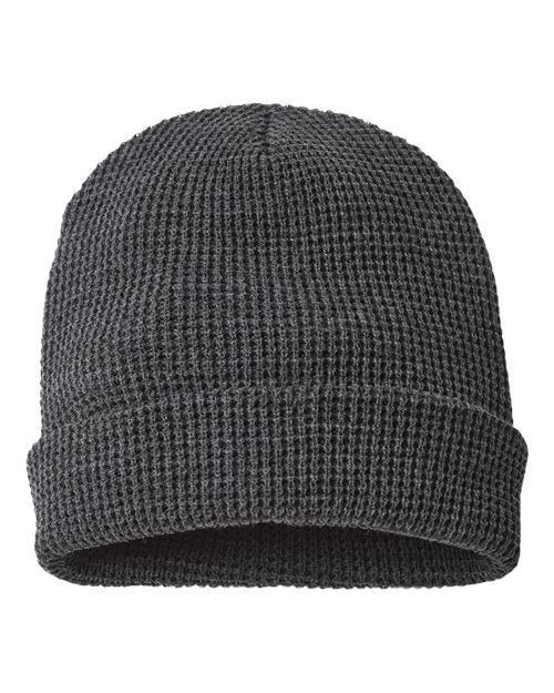 Richardson Waffle Cuffed Beanie - 146R - EMBROIDERED