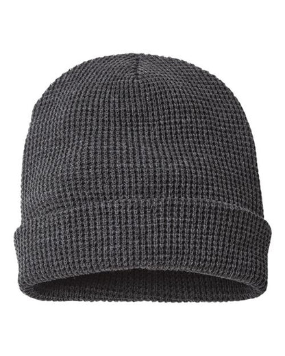 Richardson Waffle Cuffed Beanie - 146R - EMBROIDERED