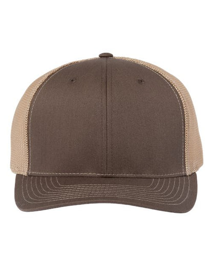 Richardson 112+ R-Flex Adjustable Trucker Cap - 112PL - EMBROIDERED