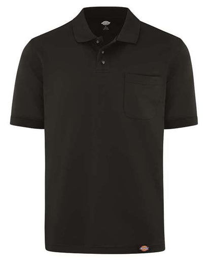 Dickies Men's Performance Short Sleeve Work Shirt With Pocket - LS44 - EMBROIDERED