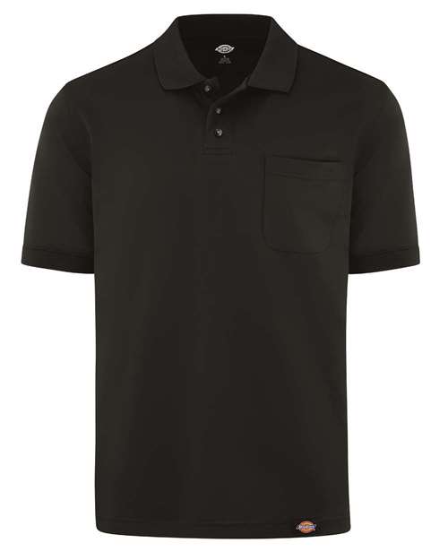 Dickies Men's Performance Short Sleeve Work Shirt With Pocket - LS44 - EMBROIDERED
