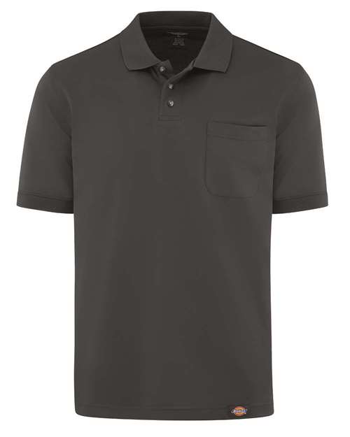 Dickies Men's Performance Short Sleeve Work Shirt With Pocket - LS44 - EMBROIDERED