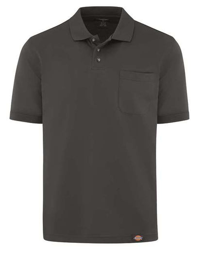 Dickies Men's Performance Short Sleeve Work Shirt With Pocket - LS44 - EMBROIDERED