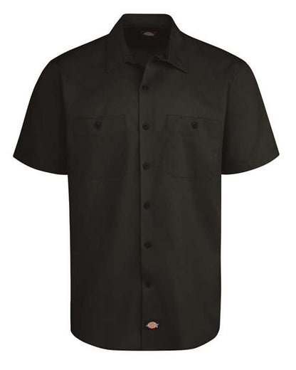 Dickies Men's Tall Industrial Worktech Ventilated Short Sleeve Work Shirt - LS51T - EMBROIDERED
