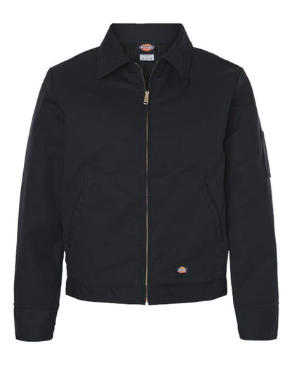 Dickies Unisex Tall Insulated Industrial Eisenhower Jacket - Tall Sizes - TJ55T - EMBROIDERED