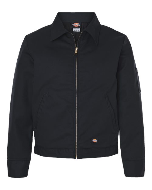 Dickies Unisex Tall Insulated Industrial Eisenhower Jacket - Tall Sizes - TJ55T - EMBROIDERED