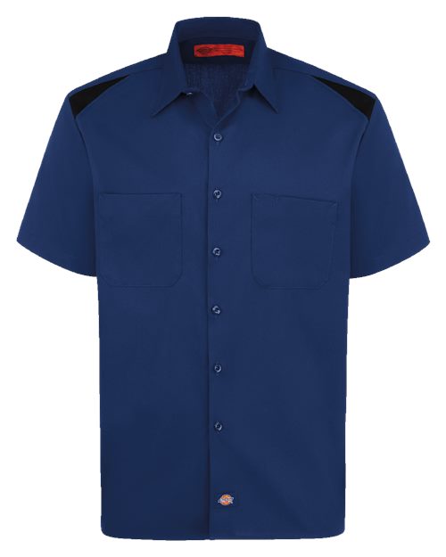 Dickies Men's Short Sleeve Performance Team Shirt - 0005 - EMBROIDERED