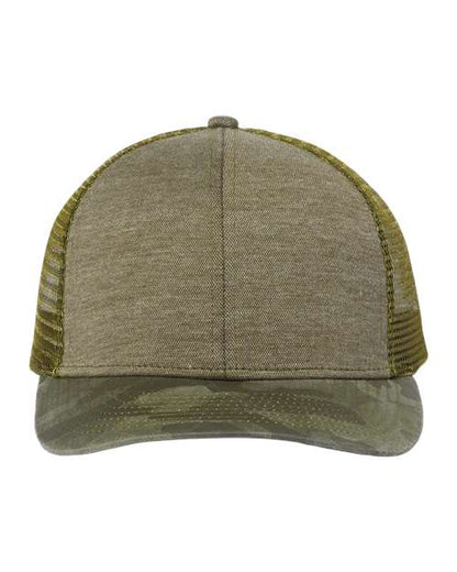 DRI DUCK Pique Trucker Cap - 3358 - EMBROIDERED